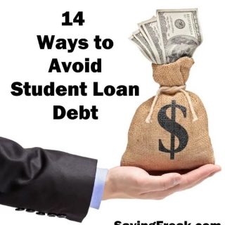 14 Increasingly Extreme Tactics for Avoiding Student Loan Debt